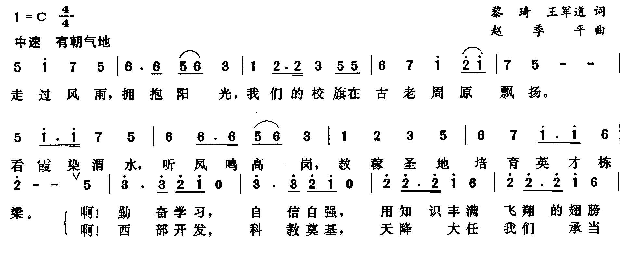 西北农林科技大学校训、校徽、校歌及其含义是什么插图2 西北农林科技大学校训、校徽、校歌及其含义是什么插图2