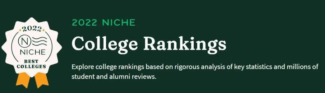 「世界艺术大学留学」2022年Niche美国大学最佳学术排名之本科艺术学院排名