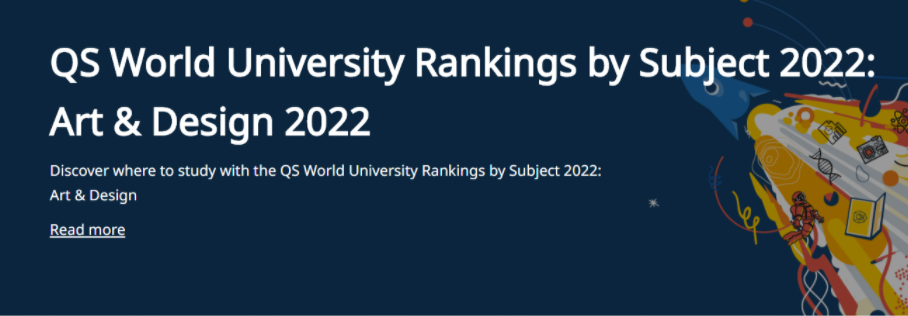 2022年QS世界大学艺术与设计学院排名插图2 2022年QS世界大学艺术与设计学院排名插图2
