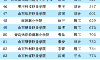 山东高职院校排名2023(大专)：淄博职业学院第一